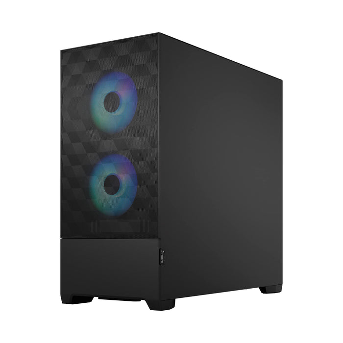 Fractal Design Pop Air RGB Tempered Glass Mid Tower Black Clear Tint ATX PC Case