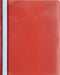 Exacompta Presentation Folders 439903B A4 Red PVC Pack of 10