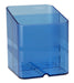 Exacompta Chromaline Pen Box Plastic Royal Blue 7.4 x 7.4 x 9.3 cm