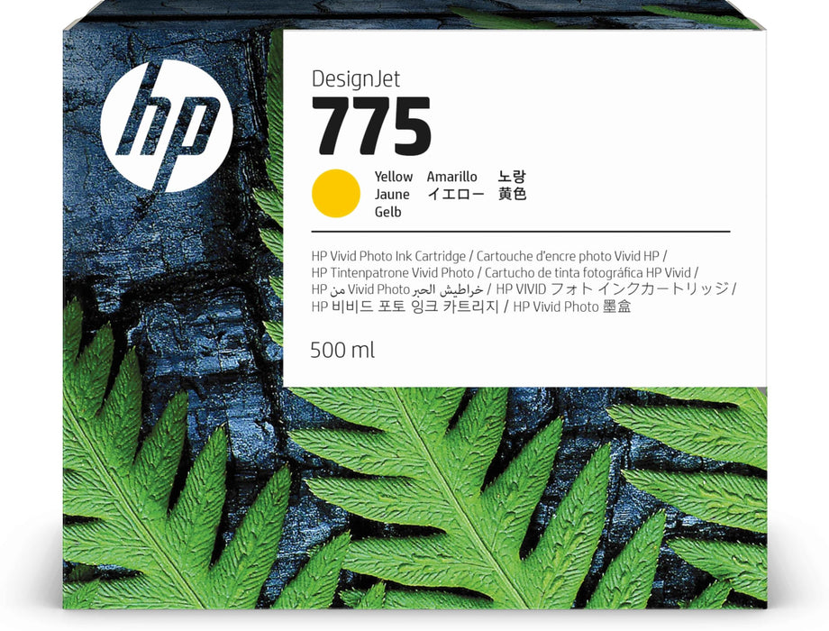 HP 775 - 500 ml - yellow - original - DesignJet - ink cartridge - for DesignJet Z6 Pro