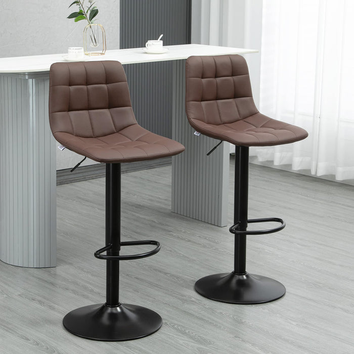 HOMCOM Bar Stool 835-743V70BN Brown