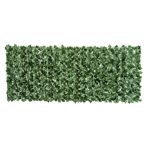 Outsunny Artificial Leaf Screen Panel 844-199 Dark Green 2400 mm x 1000 mm