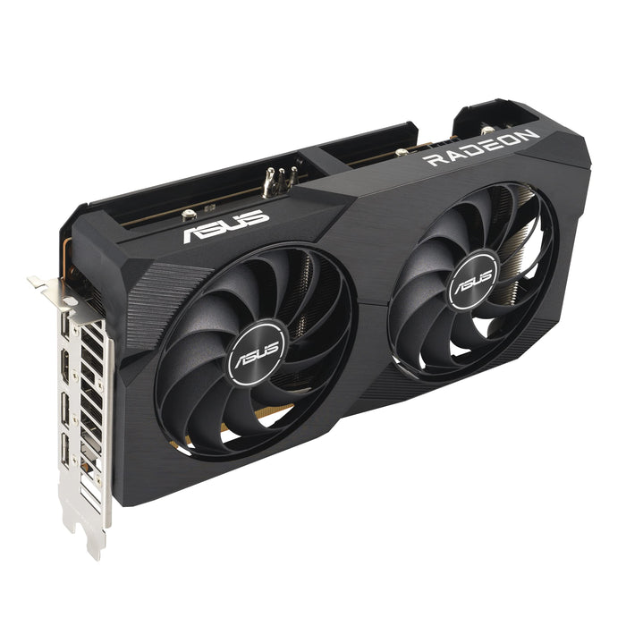 ASUS Dual Radeon RX 7600 8GB - OC Edition - graphics card - Radeon RX 7600 - 8 GB GDDR6 - PCIe 4.0 - HDMI, 3 x DisplayPort - box