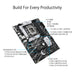 ASUS PRIME B760-PLUS D4 - Motherboard - ATX - LGA1700 Socket - B760 Chipset - USB 3.2 Gen 1, USB 3.2 Gen 2, USB-C 3.2 Gen 2x2, USB-C 3.2 Gen 1 - 2.5 Gigabit LAN - onboard graphics (CPU required) - HD Audio (8-channel)