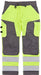 BLÅKLÄDER Trousers 15661811 Cotton, PL (Polyester) Yellow, Mid Grey Size 49S