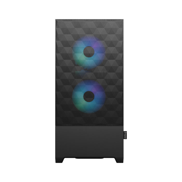 Fractal Design Pop Air RGB Tempered Glass Mid Tower Black Clear Tint ATX PC Case