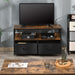 Homcom TV Stand Rustic Brown 290 x 560 mm