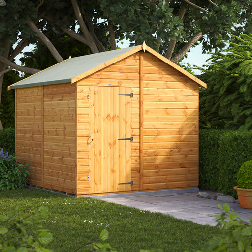 Power Garden Shed 88PAW Golden Brown 8x8