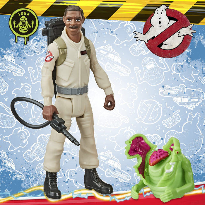 Ghostbusters Classic Fright Features - Winston Zeddemore 5in Action Figure w/Acc (Slimer) //E9544-F0073