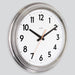 Acctim Analog Clock Chrome 40 x 40 x 5.6 x 40 cm