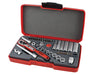 T1436 Socket Set of 36 Metric 1.4in Drive