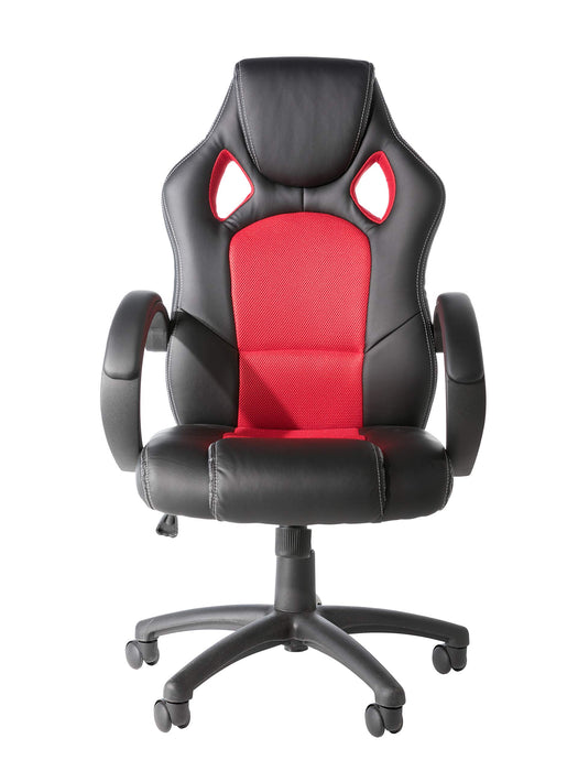 Alphason Office Chair Daytona Black, Red 590-490 x 500 mm