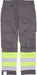 BLÅKLÄDER Trousers 15641811 Cotton, PL (Polyester) Mid Grey, Yellow Size 42R