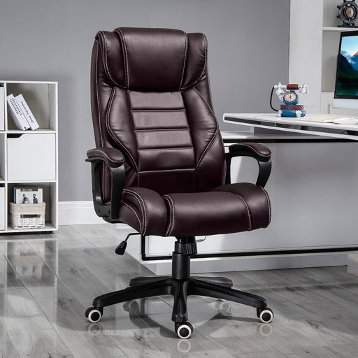 Vinsetto Massage Chair 6- Point Vibration Brown 120 kg