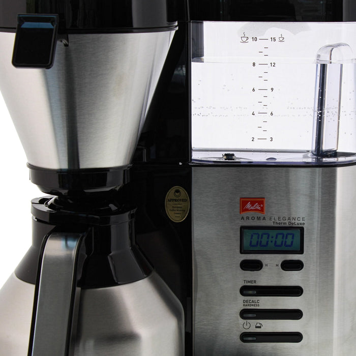 Melitta Aro Delu Fltr Cof Mkr Sv/Blk