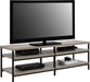 Alphason Rectangular TV Stand with Grey Oak Coloured MDF Top and Grey Oak Coloured Frame 1763096PCOM 1524 x 450 x 500mm