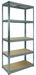 Nautilus Designs Garage Shelving - Boltless Model: 13505 Steel Silver