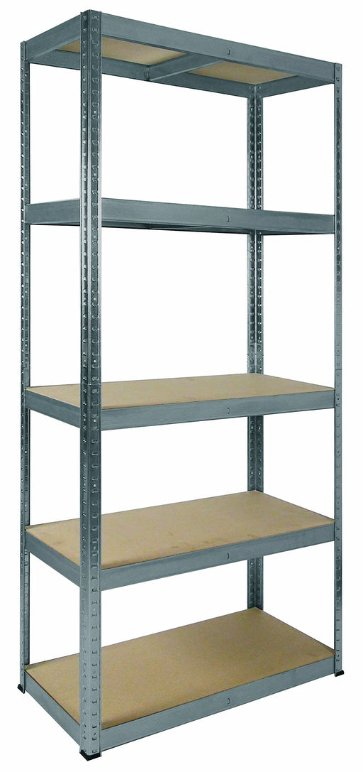 Nautilus Designs Garage Shelving - Boltless Model: 13505 Steel Silver