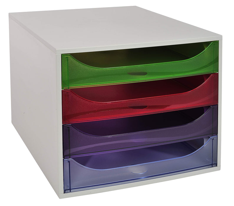 Exacompta Drawer Unit Plastic Harlequin