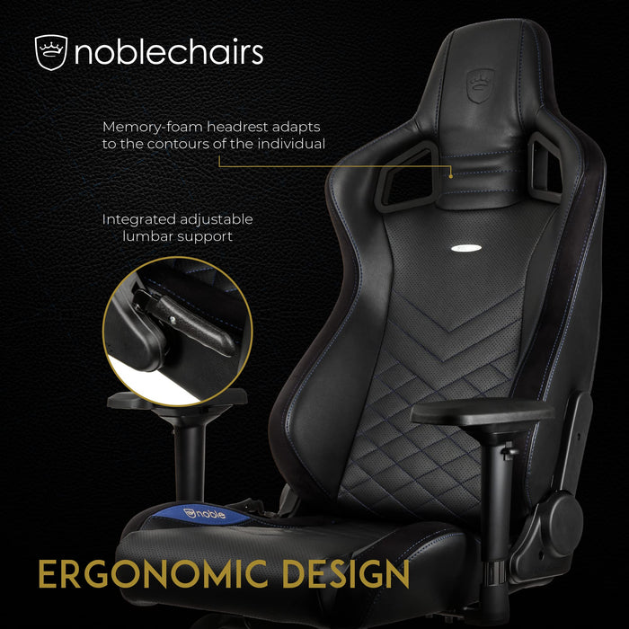 Noblechairs Epic Gmng Chair Blk/Blu