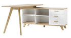 Germania Desk with Sideboard Oslo 1,440 x 1,450 x 750 mm