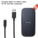 SanDisk Portable - SSD - 2 TB - external (portable) - USB 3.2 Gen 2 (USB-C connector)