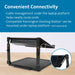 Kensington SmartFit Ergonomic Laptop Riser K52783WW Anti-Skid Tilt Design Up to 15.6" Black