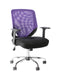 Alphason Office Chair Atlanta Black, Purple 570-470 x 500 mm