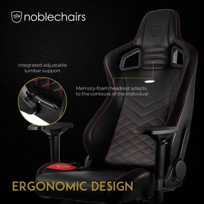 Noblechairs Epic Gmng Chair Blk/Red