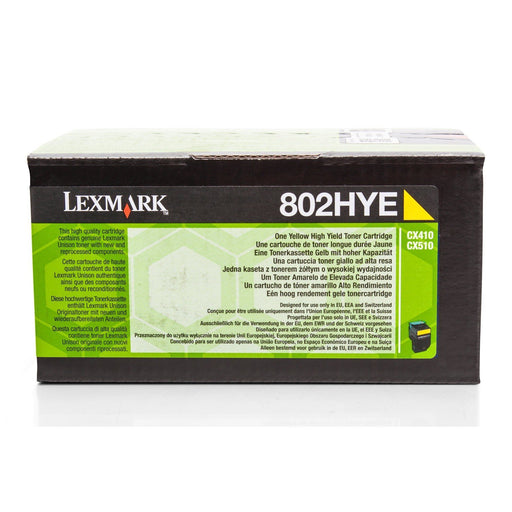 Lexmark Original Toner Cartridge 80C2HYE Yellow