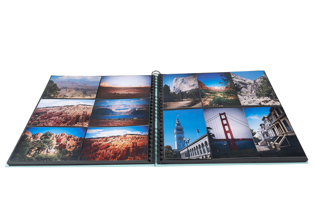 Exacompta Milano Photo Album Spiral Hardback Paper 33 x 35 x 3.3 cm Green