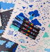 POSCA Paint Marker Bullet 1.3 mm Blue, Sky Blue, Light Blue and Aqua Green Pack of 4