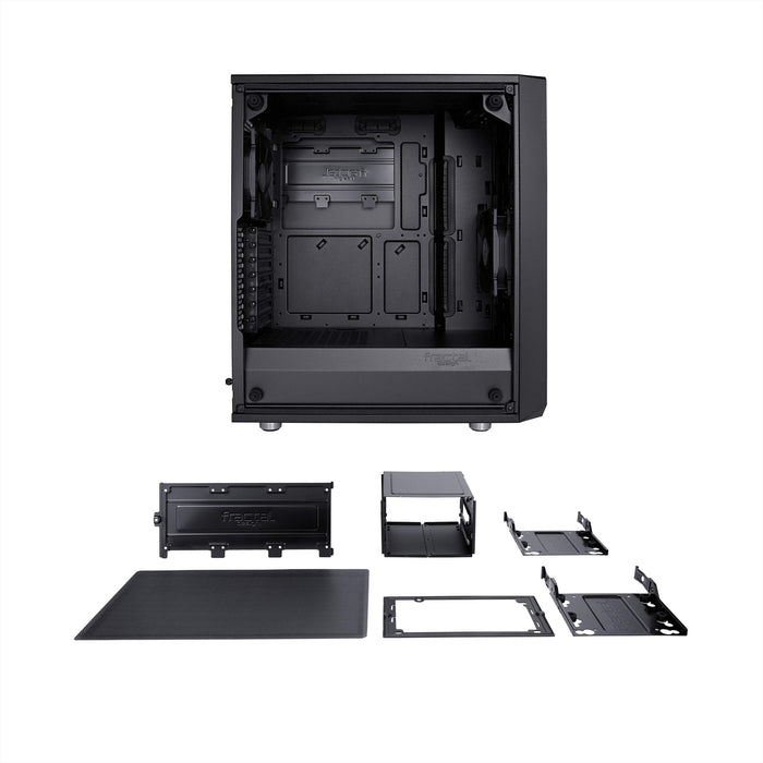 Fractal Design Meshify C BKO ATX Midi Tower Tempered Glass PC Case