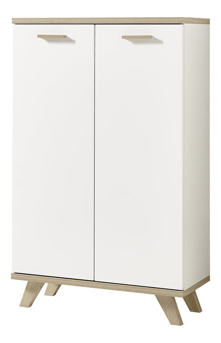 Germania Cupboard Oslo White 750 x 370 x 1,220 mm