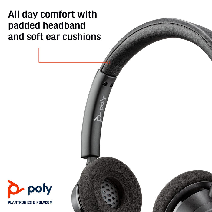 Poly Blackwire 3320 USB-A Wired Stereo Headset