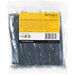 StarTech.com 4 Inch Nylon Self Locking Black Cable Zip Ties UL Listed 100 Pack