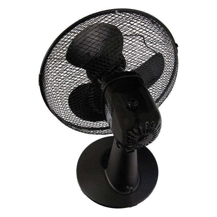 igenix Desk Fan Black 26 x 34.5 x 47 cm