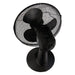 igenix Desk Fan Black 26 x 34.5 x 47 cm