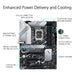 ASUS PRIME Z790-P WIFI D4 - Motherboard - ATX - LGA1700 Socket - Z790 Chipset - USB 3.2 Gen 1, USB 3.2 Gen 2, USB-C 3.2 Gen2, USB-C 3.2 Gen 2x2 - 2.5 Gigabit LAN, Wi-Fi 6, Bluetooth - onboard graphics (CPU required) - HD Audio (8-channel)