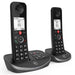 BT Advance Twin Cordless Telephone 90639 Black Twin Handset