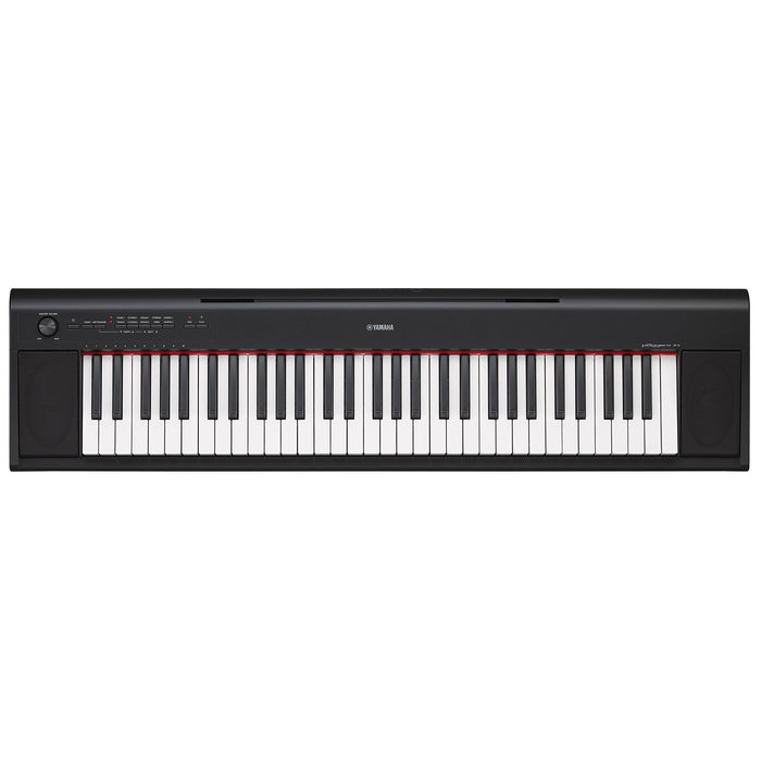 Yamaha Keyboard Piaggero NP12B LCD C2 to C7 Black Set