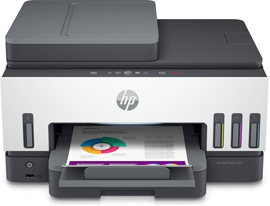 HP Smart Tank 7605 A4 Colour Inkjet 4 in 1 Multifunction Printer