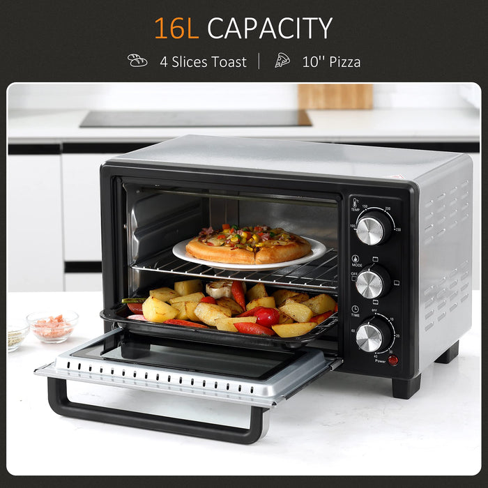 HOMCOM Mini Oven 800-083V70 1400 W 16 L