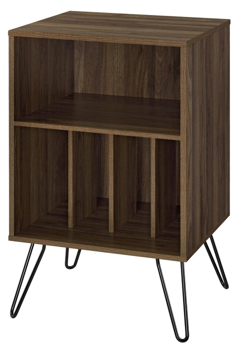 Alphason Bookcase 1324222COM Walnut MDF