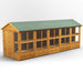 Power Garden Shed 206PAPS Golden Brown 20x6