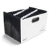 Rapesco Expanding File 1622 A4 White/Black PP