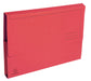 Exacompta Document Wallet 46975E A4 Board 24.5 (W) x 3 (D) x 32.5 (H) cm Red Pack of 100