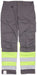 BLÅKLÄDER Trousers 15641811 Cotton, PL (Polyester) Mid Grey, Yellow Size 38R