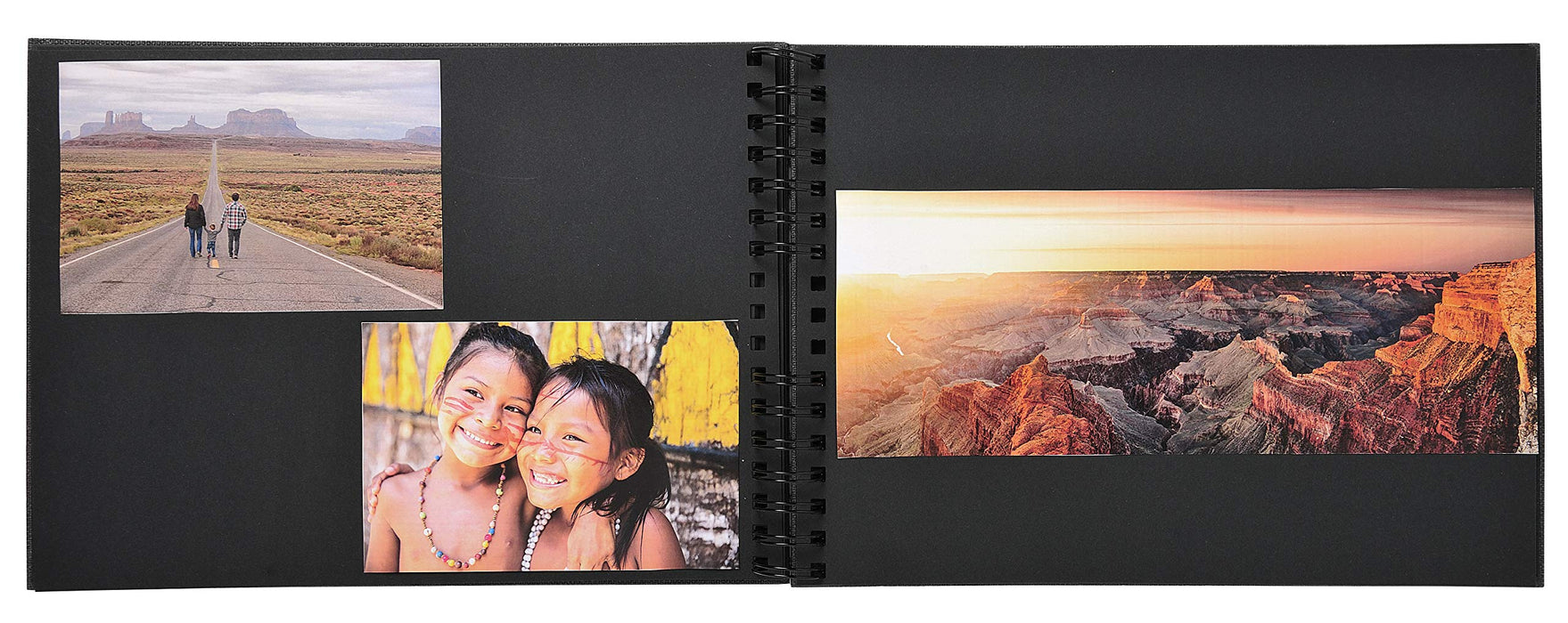 Exacompta Passion Photo Album Spiral Hardback Paper 22 x 32 x 3 cm Red