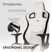 Noblechairs Epic Gmng Chair Wht/Blk